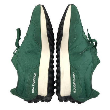 New Balance ニューバランス スニーカー メンズ ローカット ナイロン/スウェード レトロ ランニング グリーン 26cm MS327GB 中古 T1