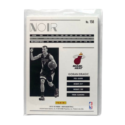 PANINI NBAカード NOIR GORAN DRAGIC MIAMI HEAT /99 #158 中古 IT2