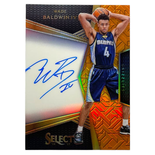 PANINI NBAカード SELECT PRIZM WADE BALDWIN IV MEMPHIS GRIZZLIES /60 #19 中古 IT2