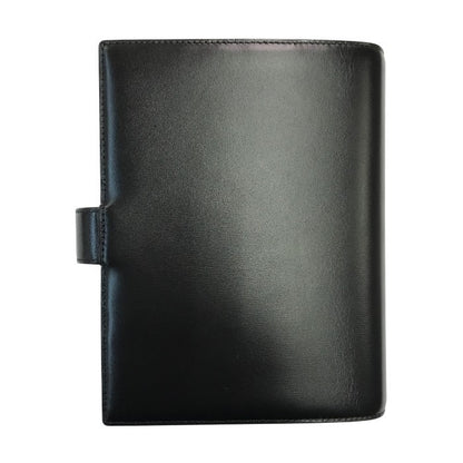 CARTIER カルティエ パシャ 手帳カバー ユニセックス レザー システム手帳 B6サイズ ブラック 中古 T1