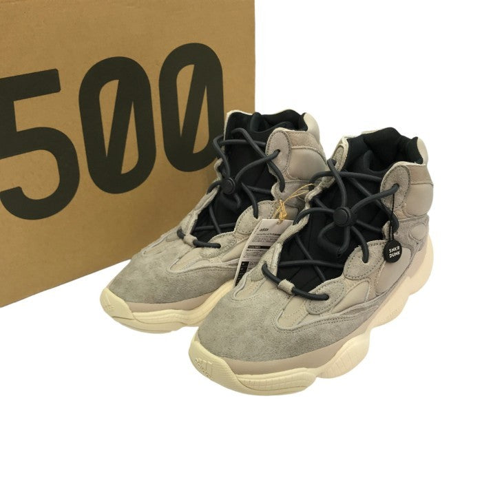 adidas アディダス YEEZY 500 HIGH "MIST STONE" スニーカー メンズ ハイカット レザー イージー ミストストーン グレー 29cm GV7775 中古 T1
