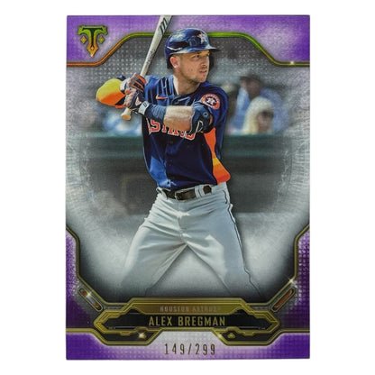 TOPPS MLBカード TRIPLE THREADS ALEX BREGMAN HOUSTON ASTROS /299 #38 中古 IT2