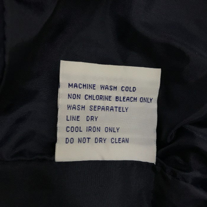 Majestic インディアンス スタジャン メンズ 秋冬 ナイロン ネイビー/レッド XLサイズ 中古 M1