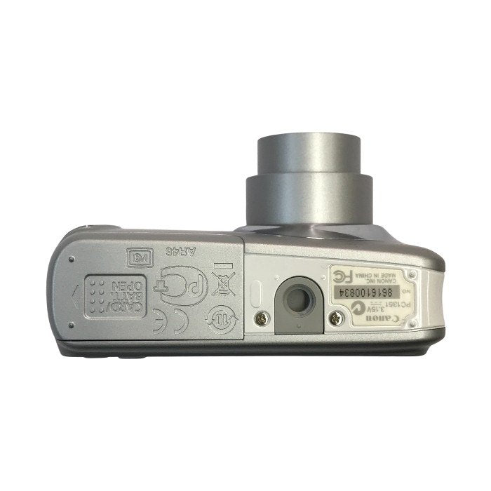 Canon キヤノン PowerShot A480 コンパクトデジタルカメラ シルバー パワーショット 乾電池使用 中古 T1