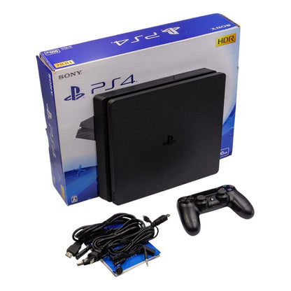 SIE PlayStation 4 ジェット・ブラック CUH-2100AB01 500GB 中古 a1