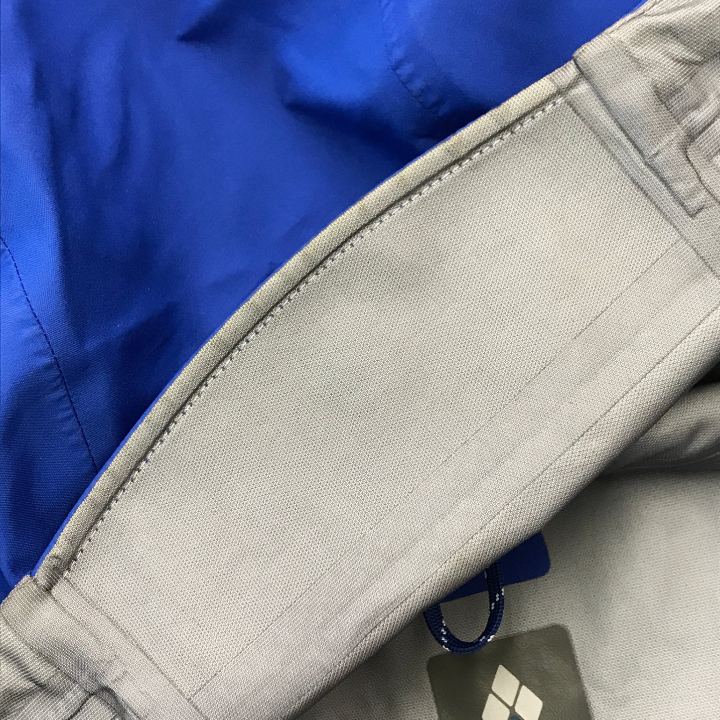 mont-bell モンベル ストリームパーカ メンズ ナイロン GORE-TEX ゴアテックス エアレーション シェル 防水 ブルー Mサイズ 1102517 中古 T1