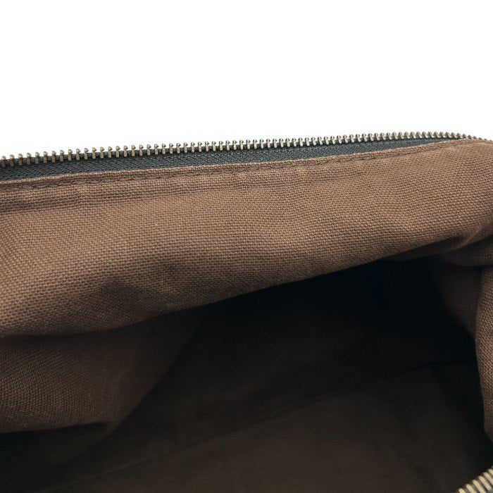 Daniel＆Bob ダニエル＆ボブ レザー ショルダーバッグ 2WAY メンズ 大きめ クロコ調 通勤 中古 W４