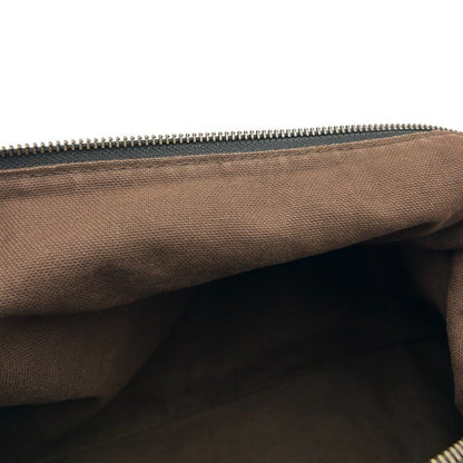 Daniel＆Bob ダニエル＆ボブ レザー ショルダーバッグ 2WAY メンズ 大きめ クロコ調 通勤 中古 W４