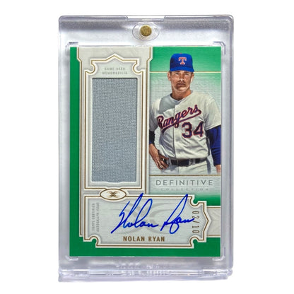 TOPPS MLBカード DEFINITIVE COLLECTION NOLAN RYAN TEXAS RANGERS /10 #DARC-NRY 中古 IT2