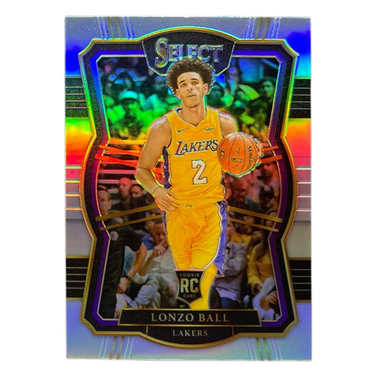 PANINI NBAカード SELECT PRIZM LONZO BALL  LOS ANGELES LAKERS #161 中古 IT2
