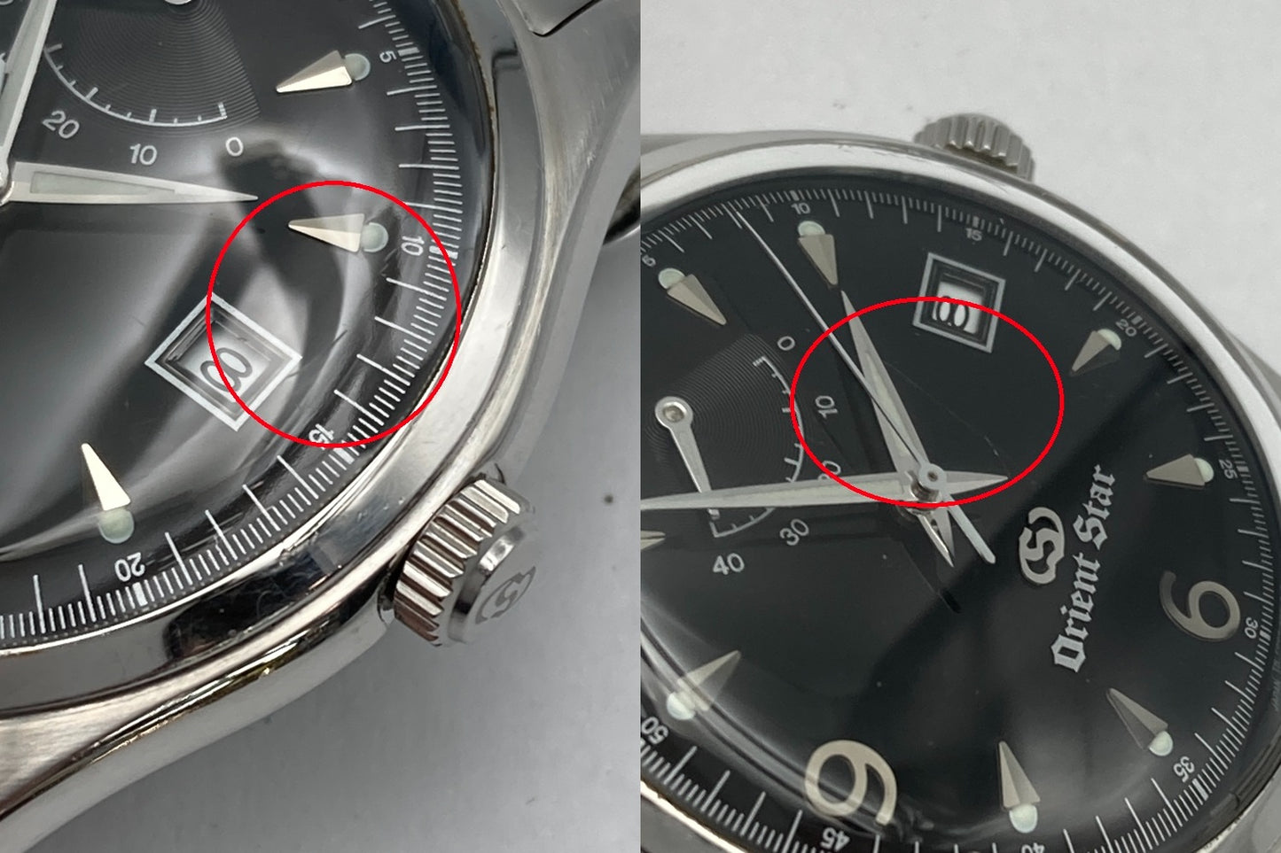 ORIENT STAR オリエントスター オートマティック クラシック 腕時計 パワーリザーブ WZ0101FD 中古 D4