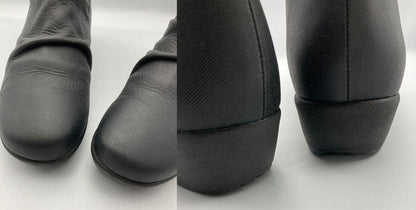 io comme io イオコムイオ サイドゴア ショートブーツ 23.0cm 中古 D4