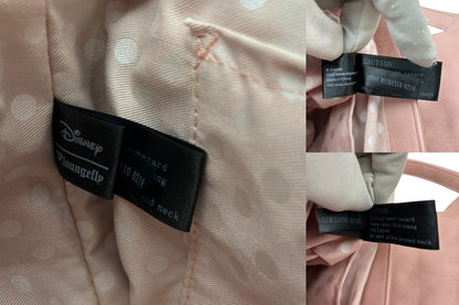 ラウンジフライ Loungefly ディズニー Disney ミニーマウス ショルダー バッグ 鞄 ピンク リボン 希少 かわいい 斜め掛け 肩掛け 中古 W４