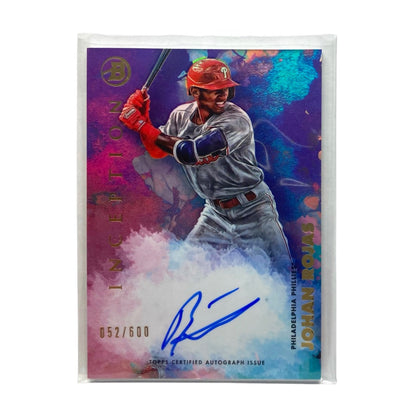 TOPPS MLBカード BOWMAN INCEPTION JOHAN ROJAS PHILLIES 052/600 #PA-JR 中古 IT2