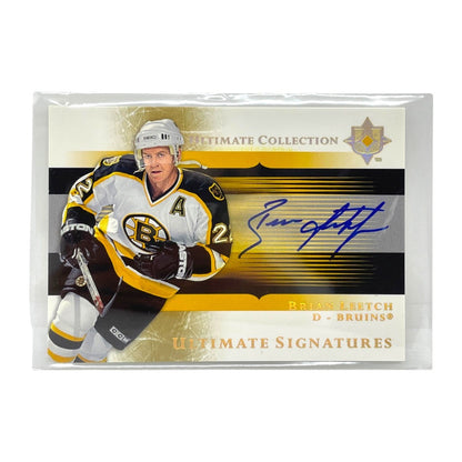 UPPER DECK NHLカード ULTIMATE COLLECTION BRIAN LEETCH BRUINS #US-BL 中古 IT1