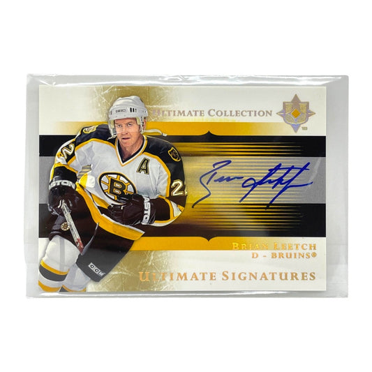 UPPER DECK NHLカード ULTIMATE COLLECTION BRIAN LEETCH BRUINS #US-BL 中古 IT1