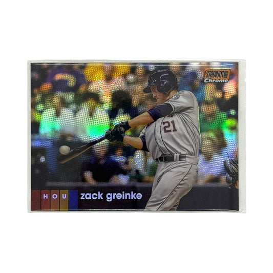 TOPPS MLBカード STADIUM CLUB CHROME ZACK GREINKE HOUSTON ASTROS 16/25 #136 中古 IT1