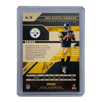 PANINI NFLカード GOLD STANDARD BEN ROETHLISBERGER STEELERS 29/99 #20 中古 IT2
