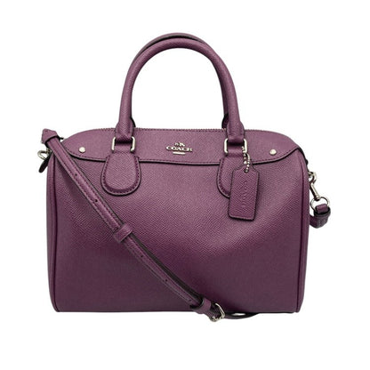 COACH コーチ ミニベネットサッチェル 2way ショルダー ボストンバッグ F57521 中古 D4