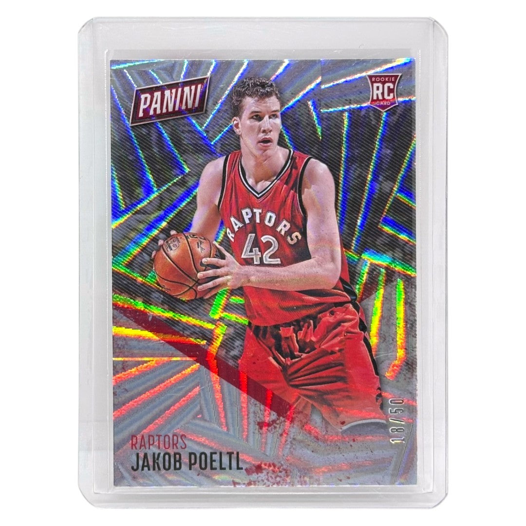 PANINI NBAカード PANINI DAY JAKOB POELTL RAPTORS /50 #49 中古 IT1
