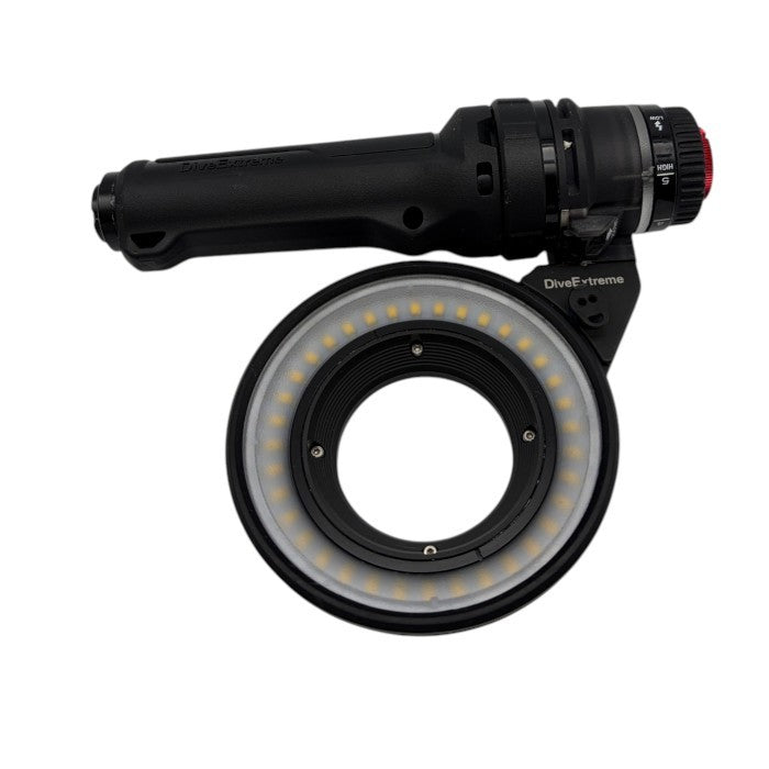 DiveExtreme 水中LEDリングライト DL2001 家電製品 ダイブエクストリーム 撮影 中古 W1