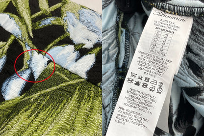Blumarine ブルマリン 花柄 フレアスカート サイズ IT44 中古 D4