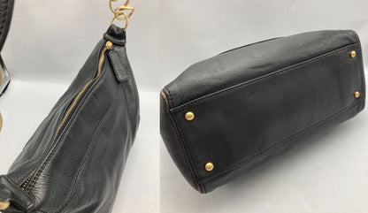CHANEL シャネル キャビアスキン ココマーク ワンショルダーバッグ 中古 D4