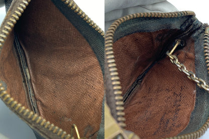 LOUIS VUITTON ルイヴィトン モノグラム ポシェット・クレ コインケース キーケース M62650 中古 D4