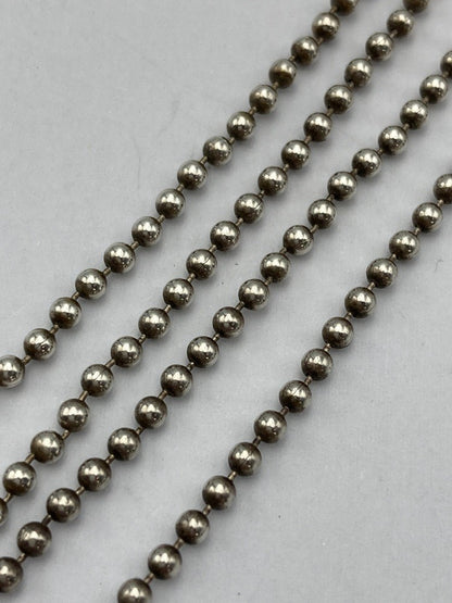 GUCCI グッチ ドッグタグ プレート ネックレス シルバー925 中古 D4