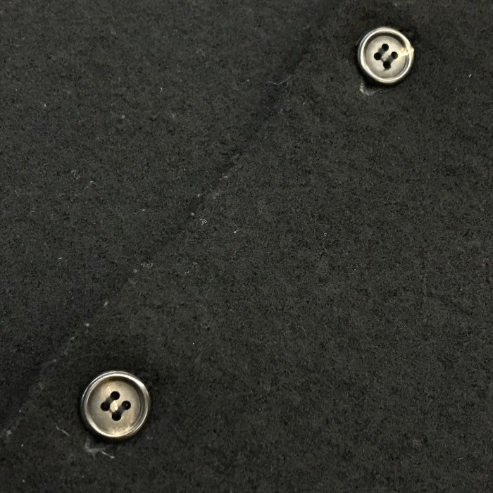 Y's for men ワイズ ベスト メンズ 秋冬 ニット メルトンウール ジレ ヨウジヤマモト ブラック 中古 T1