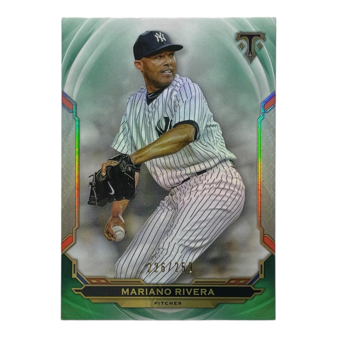 TOPPS MLBカード TRIPLE THREADS MARIANO RIVERA NEW YORK YANKEES /259 #59 中古 IT2