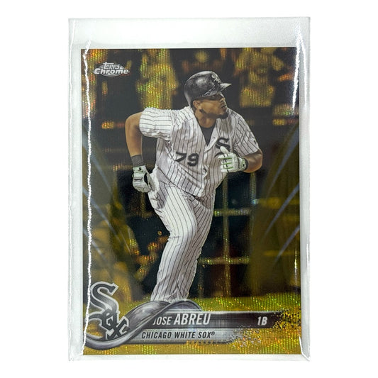 TOPPS MLBカード CHROME JOSE ABREU CHICAGO WHITE SOX 02/50 #169 中古 IT1