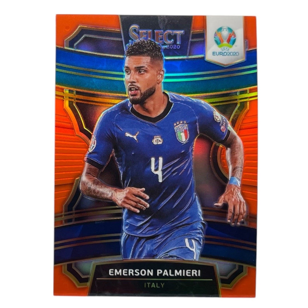 PANINI サッカーカード SELECT UEFA EURO PRIZM EMERSON PALMIERI ITALY /125 #2 中古 IT2