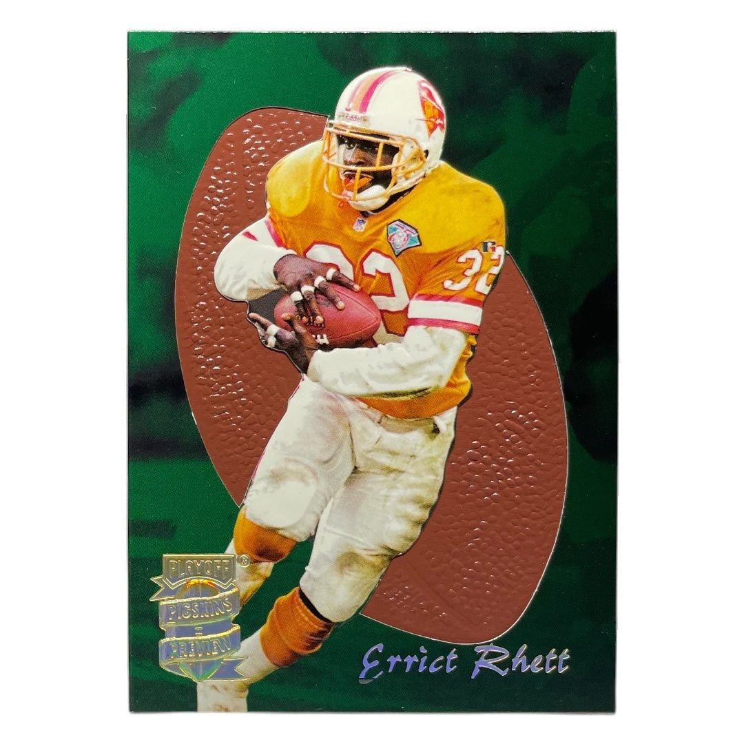 PLAYOFF NFLカード ABSOLUTE PIGSKINS PREVIEW ERRICT RHETT TAMPA BAY BUCCANEERS #6 中古 IT2