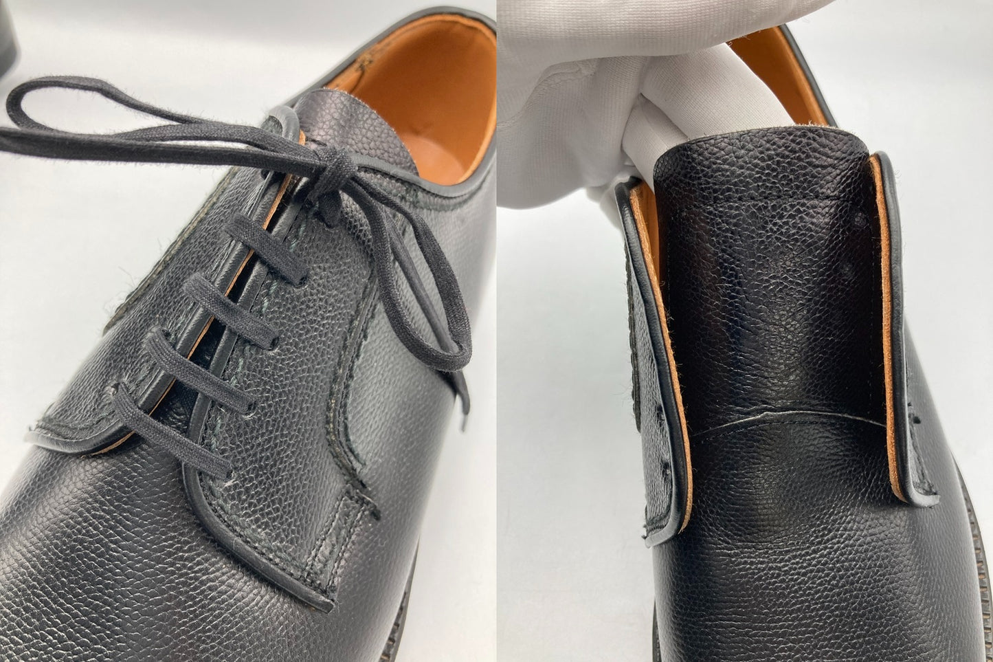 REGAL リーガル インペリアルグレード プレーントゥ 外羽根 レザーシューズ 2236 サイズ25.5cm 中古 D4