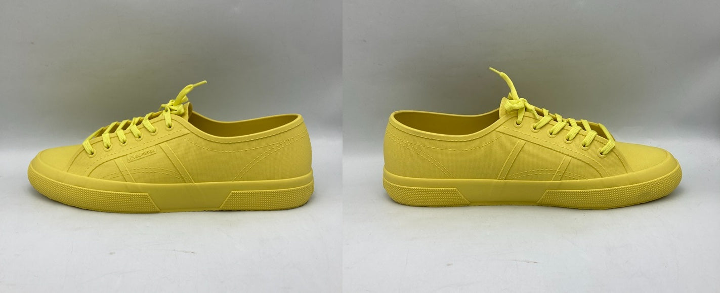 SUPERGA スペルガ レインシューズ 2750 POS U サイズ43 イエローレモン 中古 D4