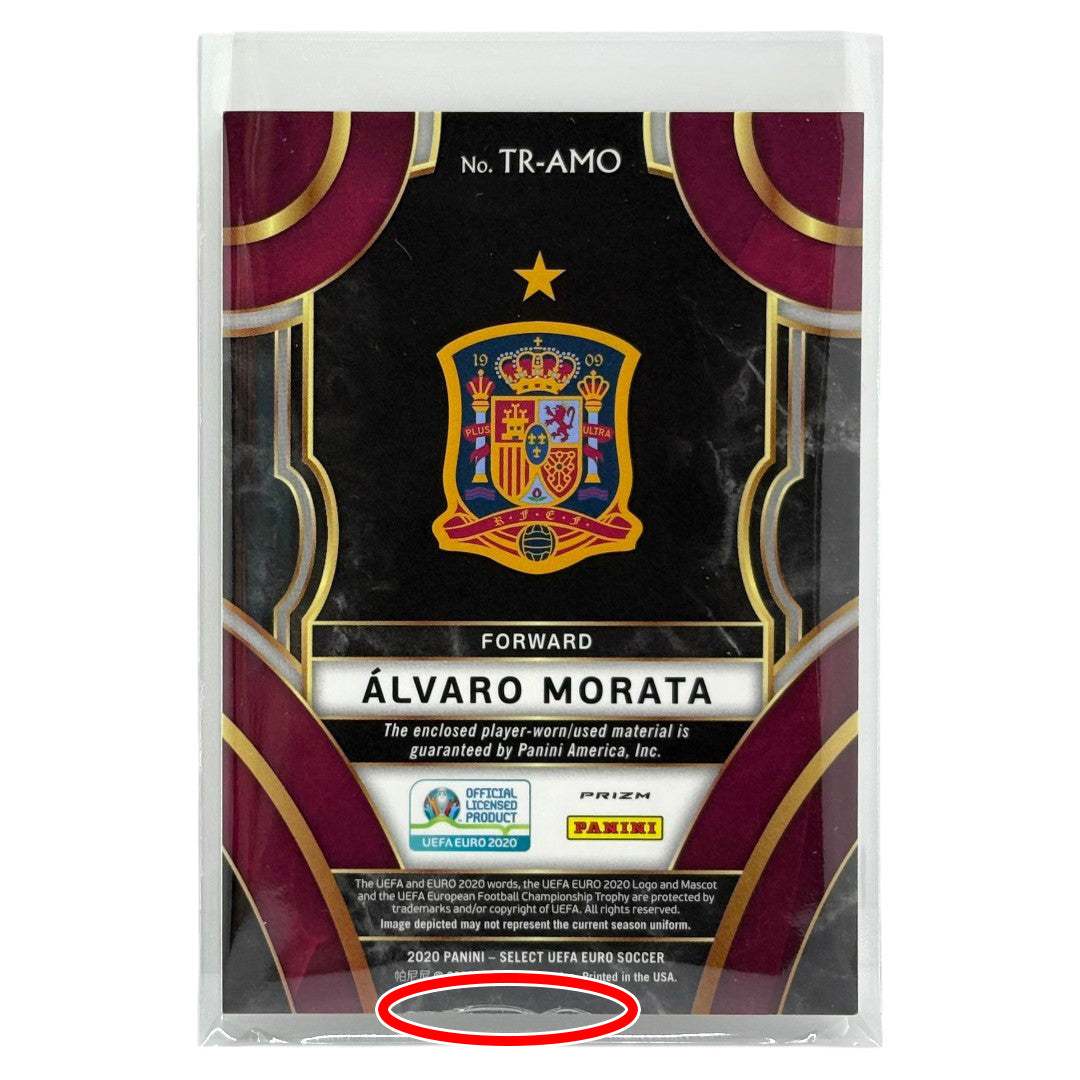 PANINI サッカーカード SELECT UEFA EURO PRIZM ALVARO MORATA SPAIN #TR-AMO 中古 IT1