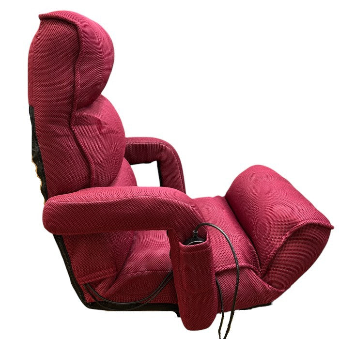 ツカモトコーポレーション ポルト スイッチチェア プレミアム7 マッサージ座椅子 AIM-127 マッサージ機 家電 インテリア ビクトリアンローズ 医療機器認証番号：225AGBZX00061A04 中古 W４