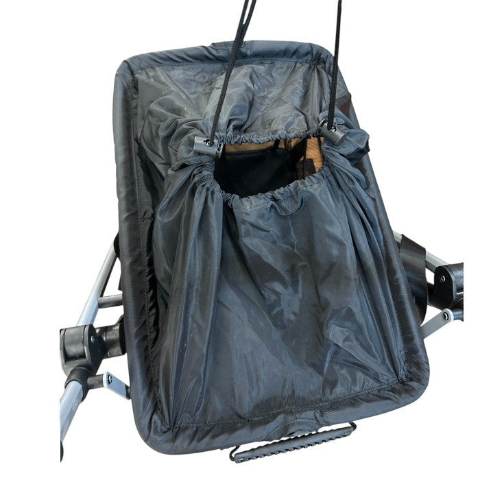 EcoCa エコカ 折りたたみ ショッピングカート スタンダードモデル ブラック 買い物 マイバッグ カート 中古 W４