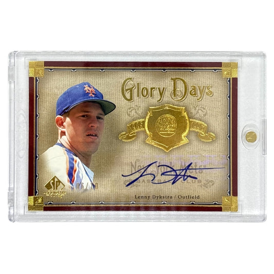 UPPER DECK MLBカード SP LEGENDARY CUTS LENNY DYKSTRA NEW YORK METS /10 #GD-LD 中古 IT1