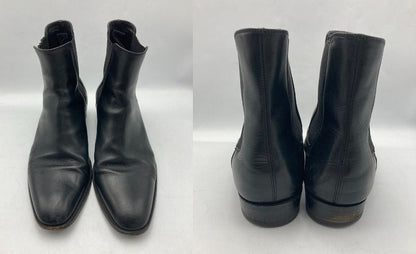 YVES SAINT LAURENT イヴサンローラン サイドゴア ブーツ 634195 サイズ40 メンズ 中古 D4