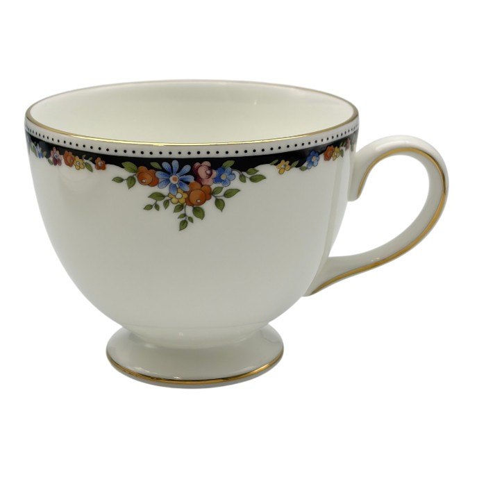 Wedgwood ウェッジウッド オズボーン カップ＆ソーサー ペア 洋食器 花柄 おしゃれ ブランド 中古 W1