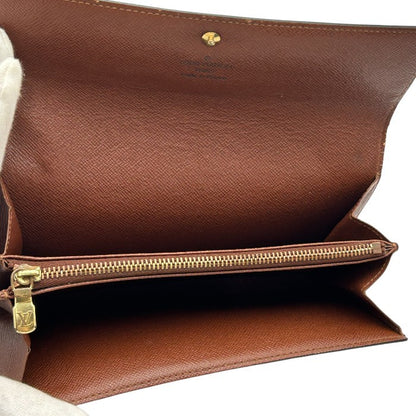 LOUIS VUITTON ルイヴィトン ポルトフォイユ サラ 旧型 長財布 M61734 レディース メンズ ブランド 小銭入れ 札入れ 中古 W４