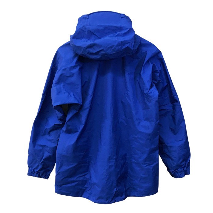 mont-bell モンベル ストリームパーカ メンズ ナイロン GORE-TEX ゴアテックス エアレーション シェル 防水 ブルー Mサイズ 1102517 中古 T1