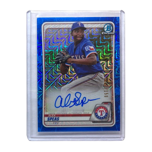 TOPPS MLBカード BOWMAN CHROME ALEX SPEAS TEXAS RANGERS /150 #CPA-AS 中古 IT2