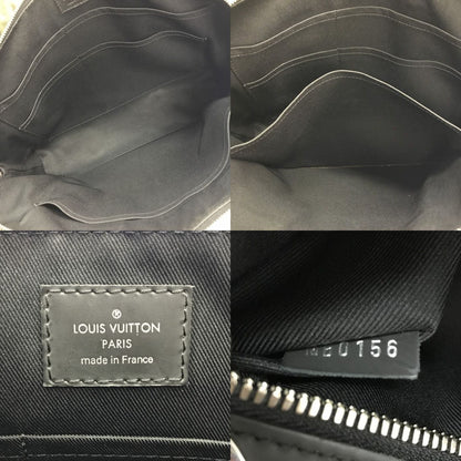 LOUIS VUITTON ルイヴィトン ダミエ グラフィット ポルトドキュマン ジュール ブリーフケース メンズ ビジネスバッグ A4収納 グレー N48260 中古 T1
