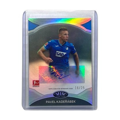 TOPPS サッカーカード TIER 1 PAVEL KADERABEK HOFFENHEIM /25 #PP-PK 中古 IT2