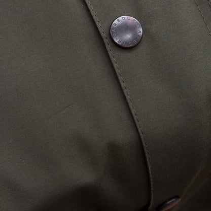 Barbour バブアー BEDALE 2LAYER ノンオイル 38 2002163 アウター ジャケット メンズ ビデイル カーキ 中古 W４