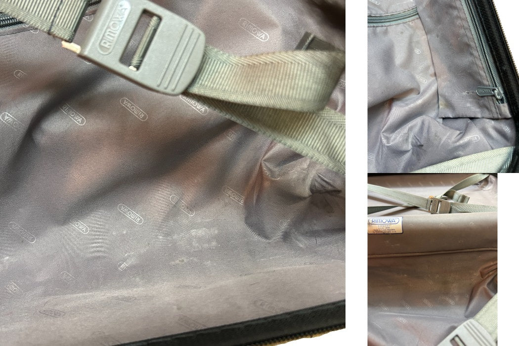 RIMOA リモワ サルサ 2輪 キャリーケース 機内持ち込みOK スーツケース TSAロック付 廃盤 希少 ブラック 中古 W４