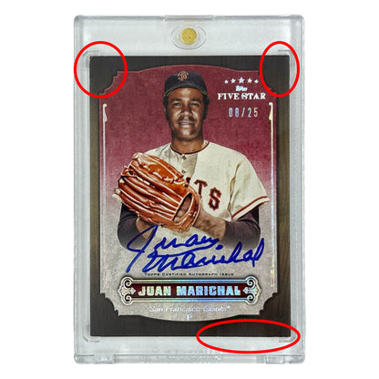 TOPPS MLBカード FIVE STAR JUAN MARICHAL SAN FRANCISCO GIANTS 08/25 #FSA-JMA 中古 IT1